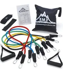 Black Mountain Rubber Resistance Band Set