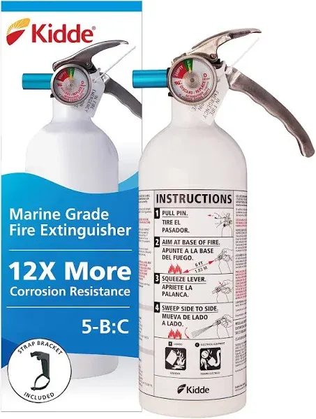 Kidde Kidde Mariner 5 Portable Fire Extinguisher Automotive/Mar<wbr/>ine/RV  5-B:C