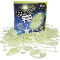 Glow in The Dark Stars for Ceiling, 500-Count, Largest Ceiling Glow Stars Assortment Includes Jumbo Sun, All 9 Planets, Bonus Moon and Entire Big Dipper Constellation Plus More! Stocking Stuffers