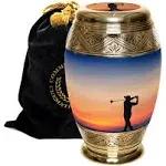 Gone Golfing Urns for Human Ashes Cremation Ashes