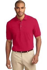 Port Authority Heavyweight Cotton Pique Polo