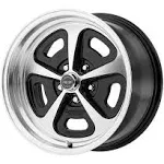 American Racing VN501 500 Mono Cast  15x7 5x5x114.3 +0mm Gloss Black Machined Wheel