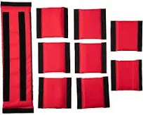 Barfly , Divider Set for M30931 Bag - 1 long, 8 short,Red