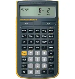 Construction Master 5 Calculator