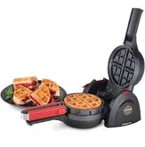 03512 Stuffler Stuffed Waffle Maker, Belgian, Large, Black