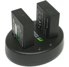 Wasabi Power Battery and Dual Charger for Canon LP-E17