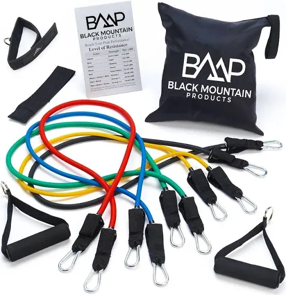 Black Mountain Products (ZQB-17010) Stackable Resistance Band Set