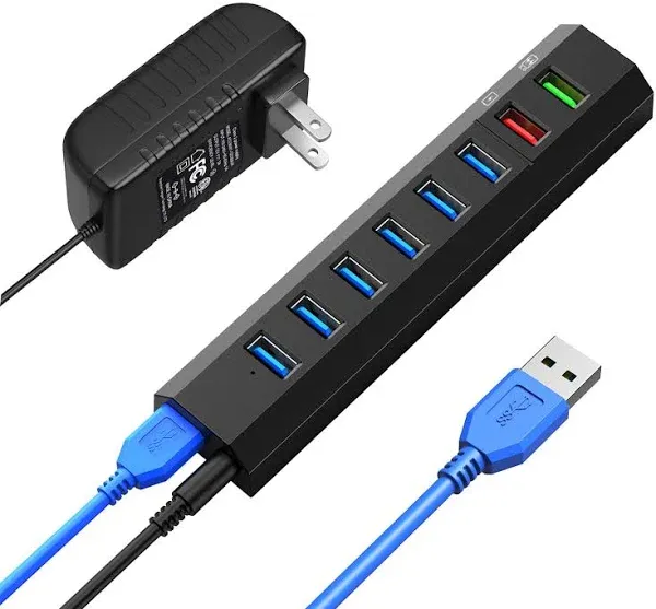 RAOYI Powered USB 3.0 Hub