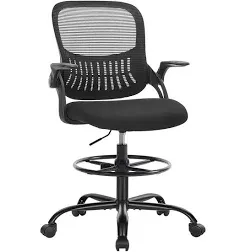 Smug Drafting Chair, Tall Office Chair, Standing Desk Chair, Tall Desk Chair, High Office Chair, Counter Height Office Chairs with Lumbar Support,