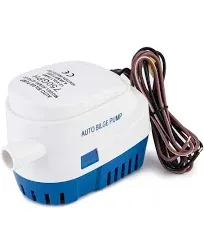 Dontmiss Automatic Submersible small Boat Bilge Pump 12v 750gph Auto with Float Switch 3/4 inch (19mm) Outlet Dia, bilge pumps for boats