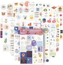 Avery Holidays and Seasons Planner Sticker Pack with Christmas Stickers, Thanksgiving Stickers, and Other Holiday Stickers, 15 Sticker Sheets, 571 Planner Stickers (6776)