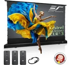 Elite Screens Kestrel Tab-Tension 2 CLR 3 Series Motorized Rising Screen