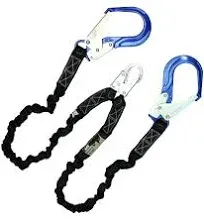 AFP 6ft Double Leg Internal Shock Absorbing Safety Fall Protection Lanyard