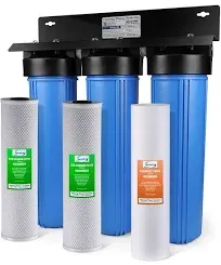 iSpring 3-Stage Whole House Water System Sediment and Carbon Filter iSpring Water WGB32B