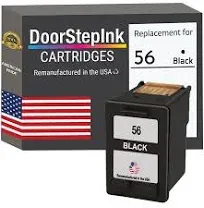 DoorStepInk Ink Cartridge Black Remanufactured in the USA