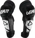 LEATT Knee/ Shin Guard 3DF Hybrid EXT White/Black #5019400741 size L/XL