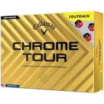 Callaway Chrome Tour TruTrack Golf Balls - Yellow