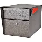 Mail Boss 7508 Curbside Mail Manager Security, Bronze Locking Mailbox NEW