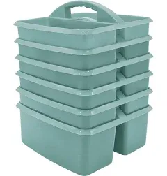 Teacher Created Resources Calming Blue Portable Plastic Storage 