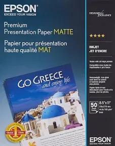 Epson Premium Matte Presentation Paper