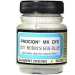 Jacquard Procion MX Dye 2/3 oz - Robins Egg Blue