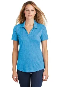 Sport-Tek Ladies PosiCharge Tri-Blend Wicking Polo