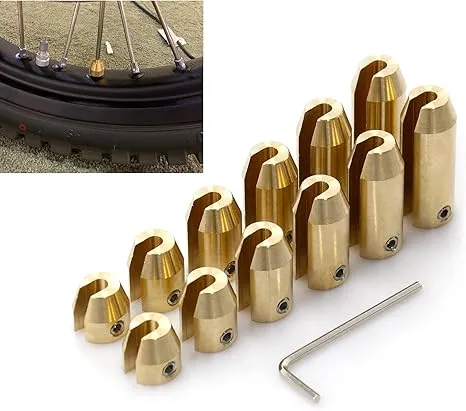 Universal Motorcycle Reusable Brass Wheel Spoke Balance Weights Refill for Super Motor,Dual Sport,Metric Cruisers,Vintage,etc (12)…