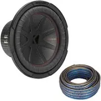 Kicker 48CWR104 CompR 10" 4-Ohm Subwoofer