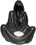 Sunthus Candle Holder Grim Reaper Gothic Decor Sculptures Statues Art Resin Decorations