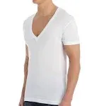 2(X)IST Men's Slim Fit Deep V-Neck T-Shirt