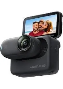 Insta360 GO3 64GB Action And Sports Vlogging Camera, Portable, Wearable And Mount Anywhere, Webcam, Live Streaming, Stabilization Bundle With Insta 360 Go 3 Selfie Stick and 50 PC Accessory Kit & more