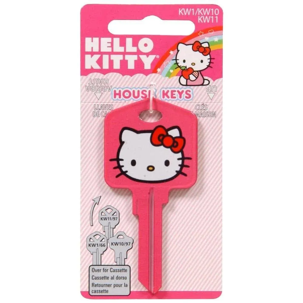 Hello Kitty Pink Kwikset House Key (KW-SR1)