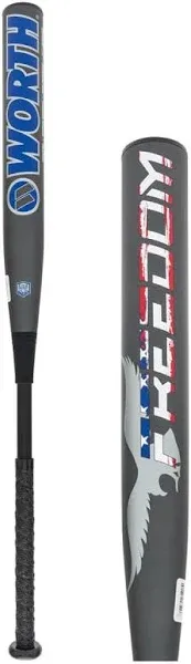 Worth Freedom Balanced USA Slowpitch Softball Bat