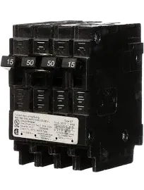 Siemens 15/50 amps Standard 3-Pole Circuit Breaker