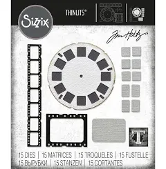 Sizzix Thinlit Die Set Vault Picture Show