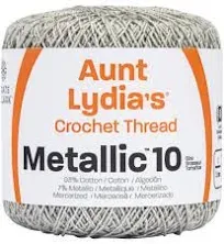 Aunt Lydia's Metallic Crochet Thread