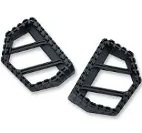 Kuryakyn 3597 Satin Black Riot Mini Boards Foot Pegs without Adapters