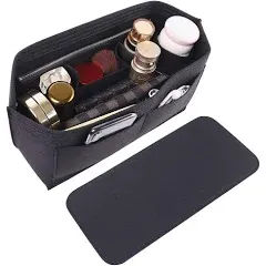 Doxo Purse Organizer Insert for Handbag and Tote Bag Felt Compatible with Speedy Neverfull City 30/33,Artois PM, 6 Sizes/8 Colors