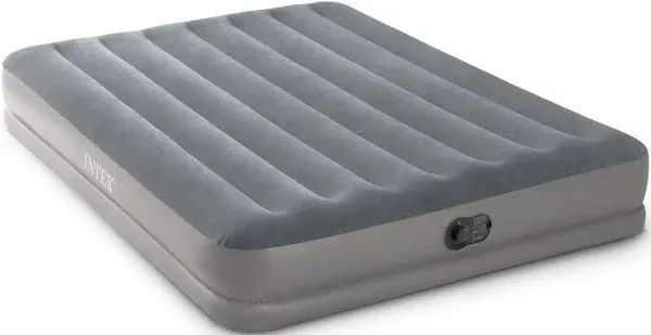 Intex 12&#034; Dura-Beam Prestige Air Mattress Bed with Internal Fastfill USB Powered