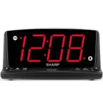 Sharp LED Night Light Alarm Clock