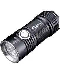 Fitorch P25 Little Fatty LED Flashlight - 4 x CREE XP-G3 - 3000 Lumens - Uses 1 x 26350 (included) - Black, Blue, or Red