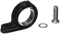 Kuryakyn Black P-Clamp - 4023