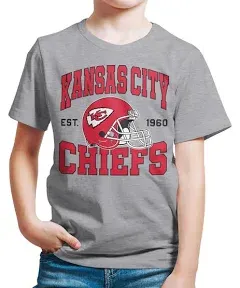 Junk Food Clothing x NFL Team Helmet Kids Short Sleeve Fan Shirt