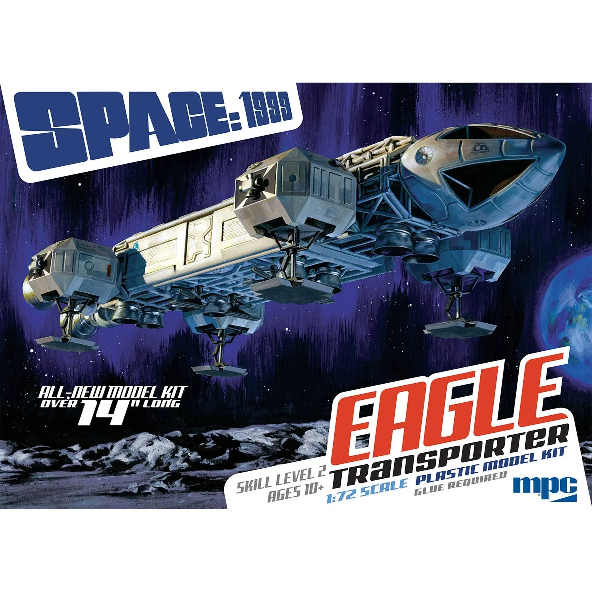 MPC 913 SPACE 1999  14&#034; EAGLE TRANSPORTER 1:72  WRAPPED KIT FREE SHIPPING USA