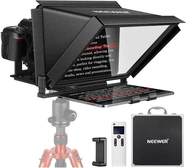 NEEWER Upgraded X12 Remote Teleprompter