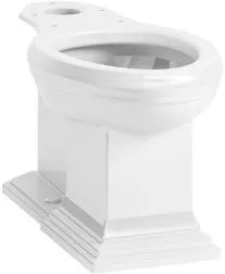 KOHLER Memoirs Comfort Height Elongated Toilet Bowl with Concealed Trapway