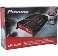 Pioneer GM-A4704 Class-AB 4-Channel Car Amplifier