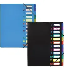 Better Office 24-Pocket Expanding File Folder