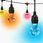 Nanoleaf Essentials Matter Smart Multicolor Outdoor String Lights Smarter Kit