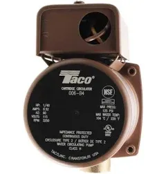 Taco 006-B4 Bronze Circulator Pump 3/4-Inch Sweat